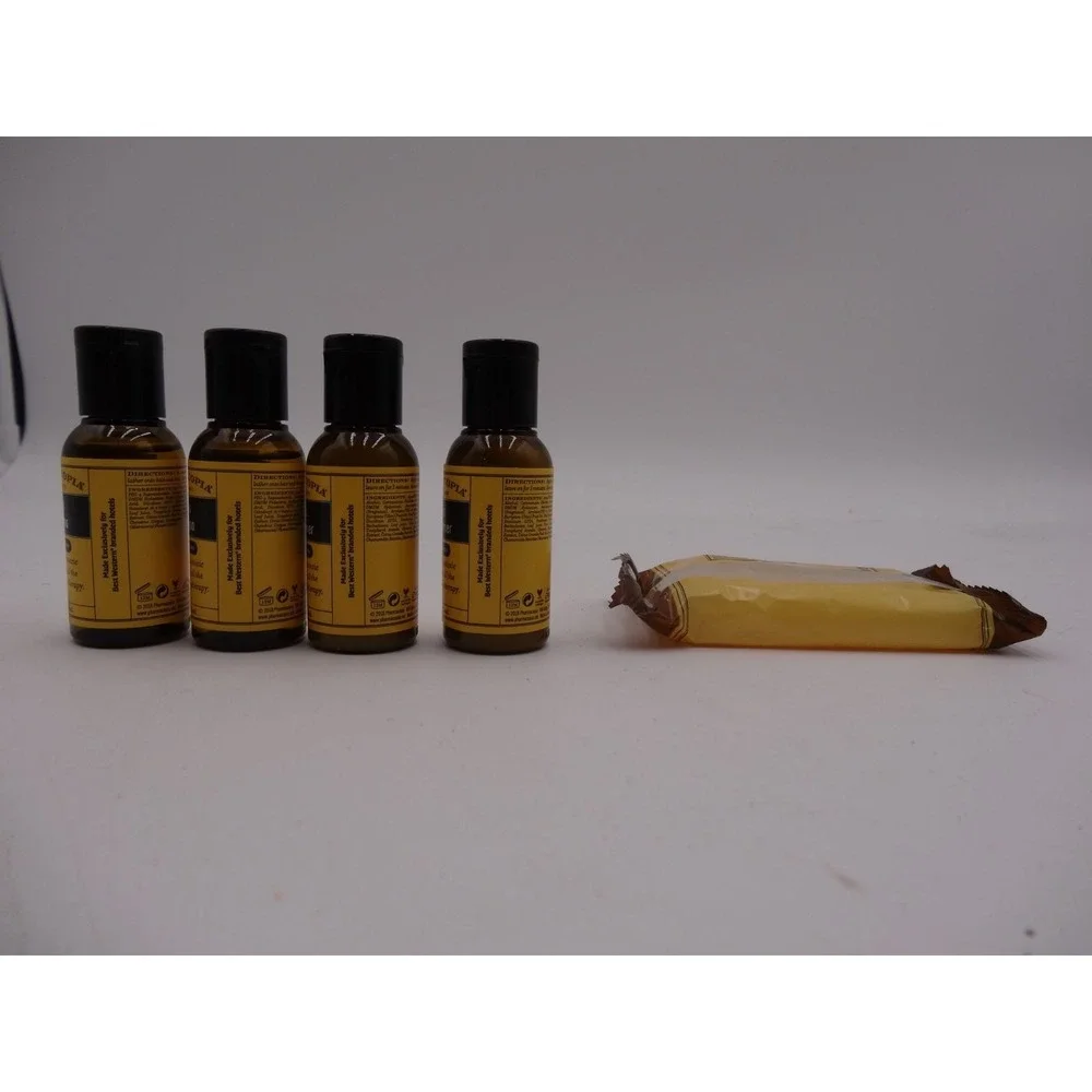 Pharmacopia Citrus Shampoo and Conditioner with Aloe Vera Travel Hotel Size 0.75